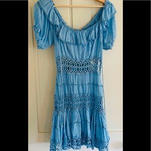 Free People off the Shoulder summer dress